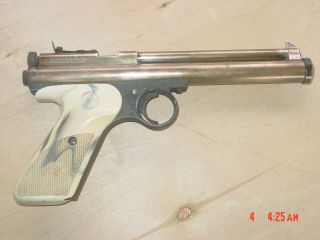 Vintage Crosman 177 Model 115 Co2 Air Pistol Air Gun