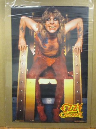 Ozzy Ozbourne Rock N Roll Vintage Poster 11480