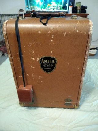 Vintage Ampro Imperial 16 Mm Silent Film Movie Precision Projector