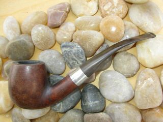Vintage Savinelli Silver 602 Smoking Pipe With 925 Sterling Band Damage