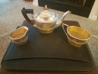 Gorham Sterling Silver 3 - Piece Tea Set