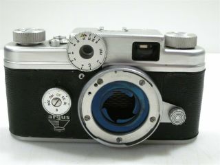 Vintage Argus C 44 35mm Rangefinder Camera Body