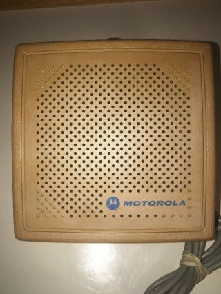 Vintage Motorola Tsn6016b Cb Ham Two - Way Two Way Radio Speaker
