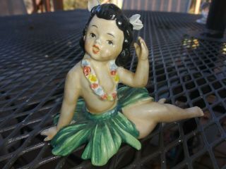 Vintage Napco Hawaiian Girl Figurine