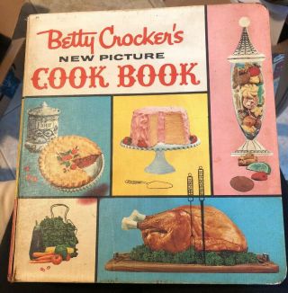 Vintage Betty Crocker’s Picture Cook Book 1961 1st Edition 6th Printing 5 Rg