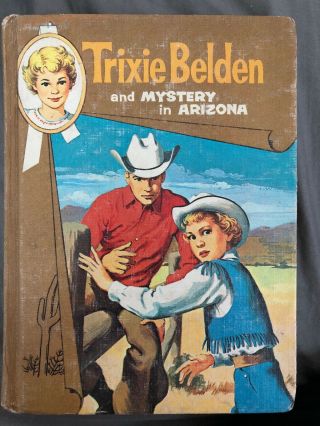 Trixie Belden 6 Mystery In Arizona Whitman Cameo Hc Format
