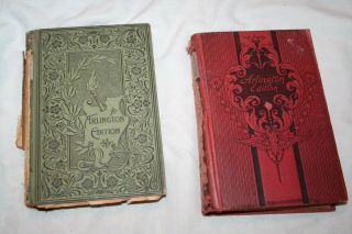 2 Arlington Edition Books:henry M.  Stanley,  1891;the Cricket On The Hearth,  Dickens