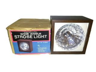 Vintage Realistic Wide Angle Strobe Light With Box