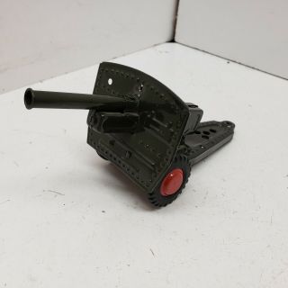 Vintage Linemar Marx Japan Tin Litho Friction U.  S.  Army Howitzer Type Gun