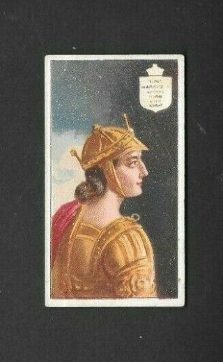 Singleton & Cole 1902 Scarce (royalty) Type Card " Harold Ii - Kings & Queens
