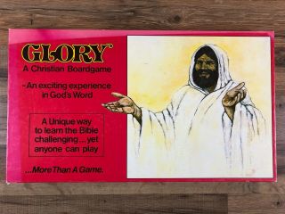 Vintage 1979 Glory Christian Board Game Old Testament Bible Study