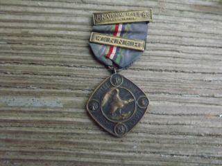 1930 Nra United Service Trophy Match Medal,  Named