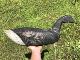 George O’neal Ocracoke Island North Carolina Brant Goose Duck Decoy Rare History