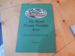 Vintage Guide Book To The Royal Botanic Gardens At Kew 1961 Hmso Publisher