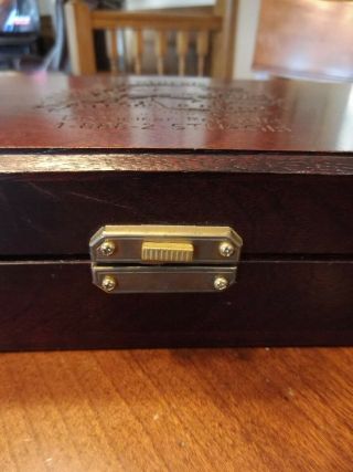 STURGIS Cigar Wood Box (empty) Dominican Republic Imported Real Wooden Box 3