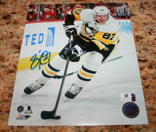 Sidney Crosby Pittsburgh Penguin Signed Authenticated Autographed 8x10 Photo