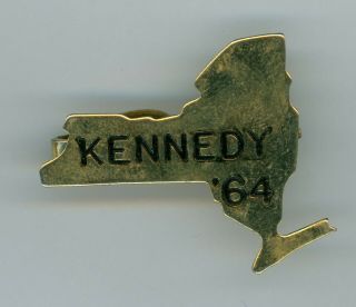 Vintage 1964 Ny Us Senator Robert F.  Kennedy Campaign Tie Bar Rfk - 3d - 1103
