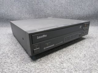 Pioneer Ld - V2200 Laservision Vintage Laser Disc Video Player Deck No Remote