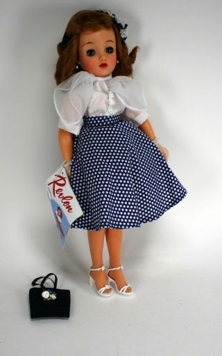 Vintage Revlon 18 " Doll By Ideal With Tag