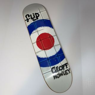 Vintage Geoff Rowley Flip Skateboards Deck 2000