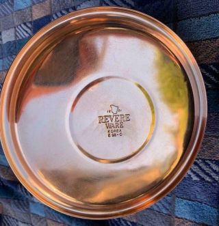 Paul " Revere Ware " 1801 Vintage Whistling Copper Bottom Teapot