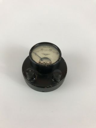 Vintage Jewel Electrical Instruments Ac/dc Voltmeter 0 - 300 Volts 1833