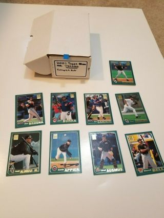 2001 Topps Traded Hand Collated Complete Set T1 - T265