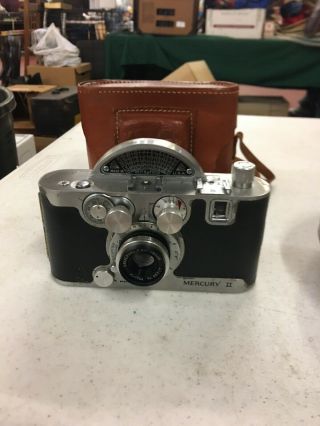 Vintage Mercury 11 Model Cx Camera With Universal F 2.  7 Tricor F=35mm Lens