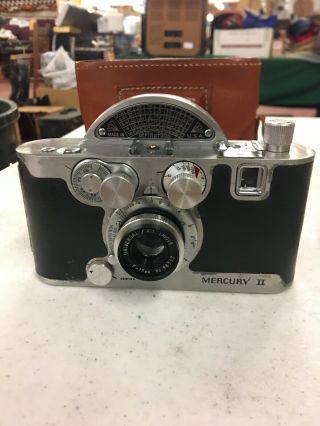 Vintage Mercury 11 Model CX Camera With Universal F 2.  7 Tricor F=35mm Lens 2