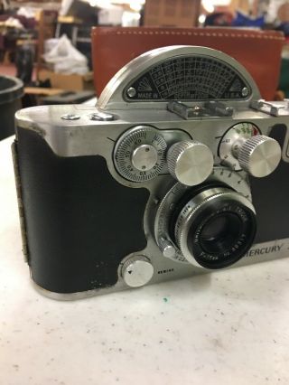 Vintage Mercury 11 Model CX Camera With Universal F 2.  7 Tricor F=35mm Lens 3