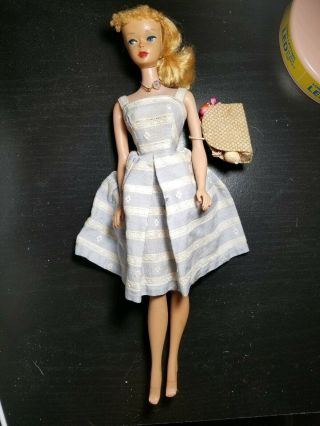 3 Or 4 Vintage Barbie Doll Blonde Ponytail