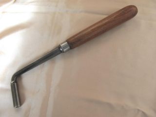 1900s Antique Piano Tuning Tool W/wooden Handle