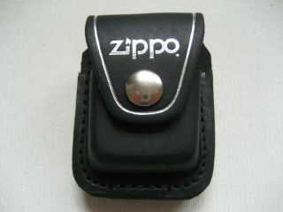 Zippo Leather Clip - On Belt Case Lighter Holder - Made In Usa