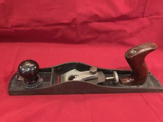 Antique Vintage Stanley Wood Plane No 62 Sweetheart Low Angle