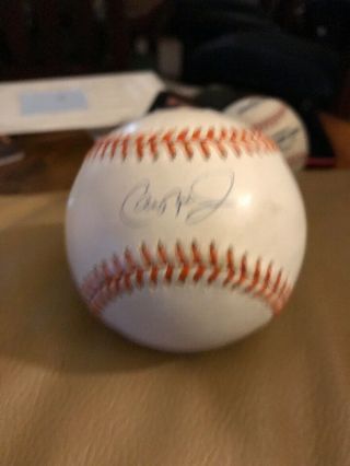 Cal Ripken Jr Autograph Ball " 8 " Rawlings Official American League