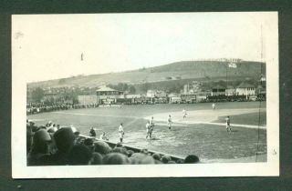 Vintage 1929 Ny Yankee Baseball Game W Babe Ruth At Johnson Field