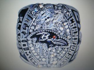 2012 Baltimore Ravens " Bowl Xlvii Championship " Ring