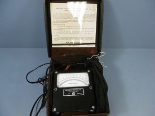 Vintage Weston Instruments Illumination Meter Model 756 Sunlight Meter