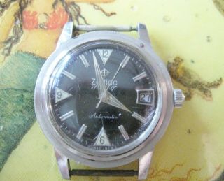 vintage ZODIAC SEA WOLF mens automatic Dive watch,  or restoration 2