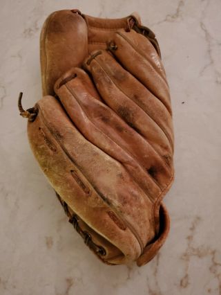 Antique vintage baseball glove mitt 3