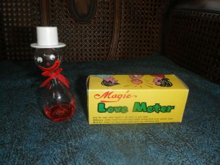 Vintage Magic Love Meter Clown Trick 1960 