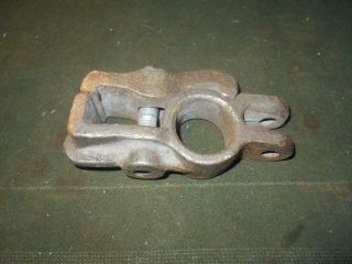 Vintage Auto Body Dolly Shop Clamp Vise Tool