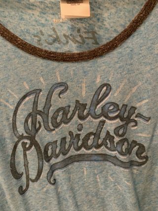 Harley Davidson Womens T Shirt Size Medium