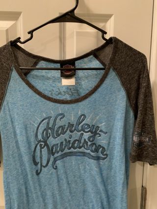 Harley Davidson Womens T Shirt Size Medium 2