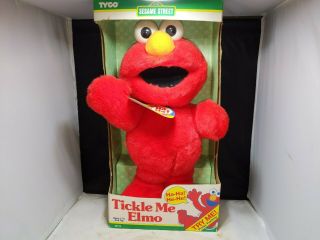 Vintage 1996 Tyco Tickle Me Elmo Plush Doll