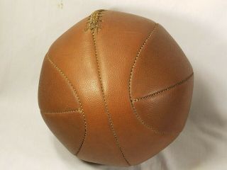 Vintage Leather Basketball Naismith Style 3