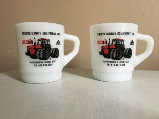 Vtg Case Ih International Harvester Coffee Mug Cup Prophetstown Illinois