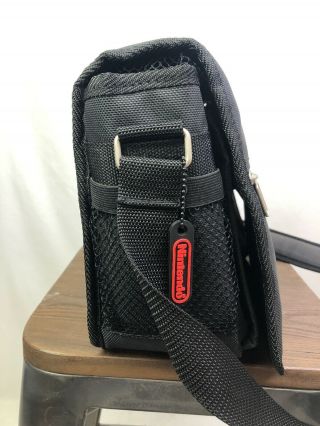 Vintage Nintendo 64 N64 Video Game Travel Carry Bag Messenger Shoulder Black 3