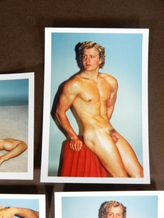 Color Male Nude Set,  Western Photography Guild,  Christopher Coe,  4x6 Prints