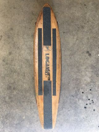 Vintage Rare 1976 Logan Earth Ski “makaha Professional” Model Skateboard